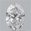 Diamante Natural 0.70 quilates, Ovalado , Color D, claridad VS2 y certificado GIA
