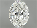 Diamante Natural 0.40 quilates, Ovalado , Color I, claridad VVS1 y certificado GIA