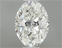 Diamante Natural 0.40 quilates, Ovalado , Color I, claridad VVS1 y certificado GIA