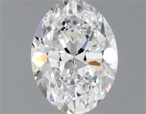 Picture of Natural Diamond 0.70 Carats, Oval with  Cut, D Color, VS2 Clarity and Certified by GIA