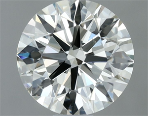 Foto Diamante Natural 0.71 quilates, Redondo , Color M, claridad SI1 y certificado GIA de