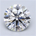 Diamante Natural 2.50 quilates, Redondo , Color D, claridad SI2 y certificado GIA