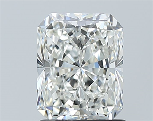 Picture of Natural Diamond 1.50 Carats, Radiant with  Cut, I Color, VS1 Clarity and Certified by GIA