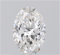 Natural Diamond 0.57 Carats, Oval with  Cut, G Color, VS1 Clarity and Certified by IGI