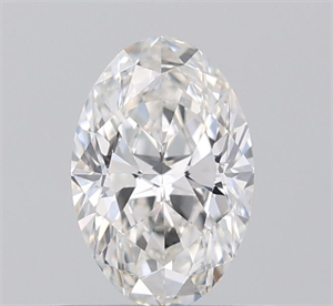Picture of Natural Diamond 0.57 Carats, Oval with  Cut, G Color, VS1 Clarity and Certified by IGI