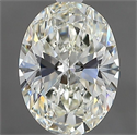 Diamante Natural 1.31 quilates, Ovalado , Color J, claridad VS1 y certificado GIA