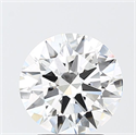 Lab Grown Diamond 2.51 Carats, Round with Excellent Cut, E Color, VVS2 Clarity and Certified by IGI