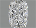 Natural Diamond 1.06 Carats, Cushion with  Cut, D Color, VS1 Clarity and Certified by GIA