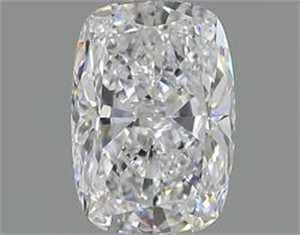 Picture of Natural Diamond 1.06 Carats, Cushion with  Cut, D Color, VS1 Clarity and Certified by GIA