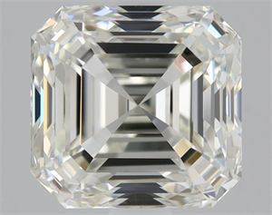 Picture of Natural Diamond 1.80 Carats, Asscher with  Cut, K Color, VVS1 Clarity and Certified by GIA