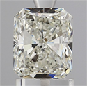 Natural Diamond 1.50 Carats, Radiant with  Cut, J Color, SI1 Clarity and Certified by GIA