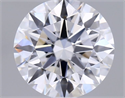 Del inventario de diamantes de laboratorio, 1.55 quilates, Redondo , Color D, claridad VVS1 y certificado IGI