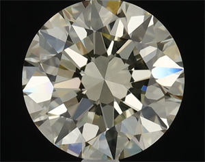 Picture of Natural Diamond 1.07 Carats, Round with Excellent Cut, M Color, VVS1 Clarity and Certified by HRD