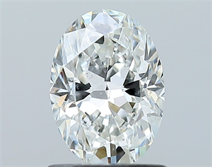 Picture of Natural Diamond 0.93 Carats, Oval with  Cut, G Color, SI1 Clarity and Certified by GIA