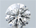 Natural Diamond 0.70 Carats, Round with Excellent Cut, G Color, VVS2 Clarity and Certified by GIA