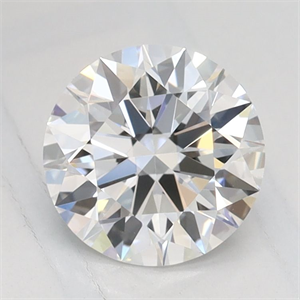 Picture of Lab Grown Diamond 1.04 Carats, Round with Ideal Cut, D Color, VVS2 Clarity and Certified by IGI