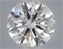 Lab Grown Diamond 1.05 Carats, Round with Ideal Cut, E Color, VVS2 Clarity and Certified by IGI