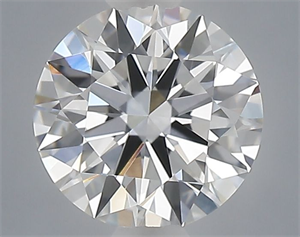 Picture of Lab Grown Diamond 1.05 Carats, Round with Ideal Cut, E Color, VVS2 Clarity and Certified by IGI