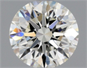Diamante Natural 0.50 quilates, Redondo , Color J, claridad VS1 y certificado GIA