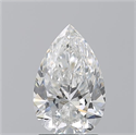 Natural Diamond 2.02 Carats, Pear with  Cut, F Color, SI2 Clarity and Certified by GIA