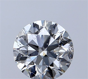 Picture of Natural Diamond 0.70 Carats, Round with Very Good Cut, E Color, I1 Clarity and Certified by GIA