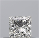 Diamante Natural 0.31 quilates, Princesa , Color G, claridad VVS2 y certificado GIA