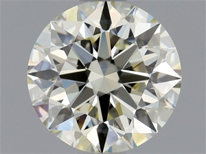 Picture of Natural Diamond 1.02 Carats, Round with Excellent Cut, K Color, VVS1 Clarity and Certified by IGI
