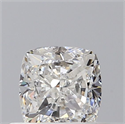 Natural Diamond 0.54 Carats, Cushion with  Cut, G Color, VS2 Clarity and Certified by GIA