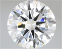 Lab Grown Diamond 7.04 Carats, Round with Excellent Cut, E Color, VVS2 Clarity and Certified by IGI