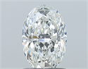 Diamante Natural 1.00 quilates, Ovalado , Color F, claridad SI1 y certificado GIA