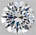 Diamante Natural 0.60 quilates, Redondo , Color D, claridad SI2 y certificado GIA