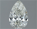 Natural Diamond 0.80 Carats, Pear with  Cut, H Color, SI1 Clarity and Certified by IGI