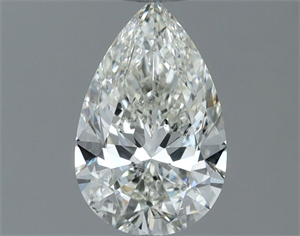 Picture of Natural Diamond 0.80 Carats, Pear with  Cut, H Color, SI1 Clarity and Certified by IGI
