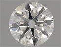 Natural Diamond 0.80 Carats, Round with Excellent Cut, I Color, I1 Clarity and Certified by GIA
