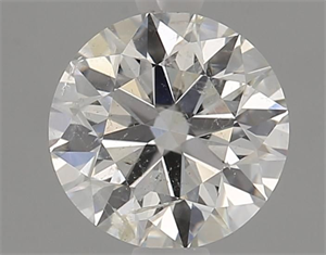 Picture of Natural Diamond 0.80 Carats, Round with Excellent Cut, I Color, I1 Clarity and Certified by GIA