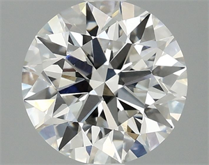 Picture of Lab Grown Diamond 2.03 Carats, Round with Excellent Cut, G Color, IF Clarity and Certified by IGI