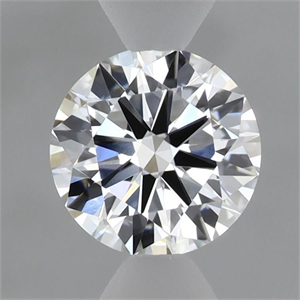 Picture of Lab Grown Diamond 1.07 Carats, Round with Excellent Cut, D Color, VVS1 Clarity and Certified by IGI