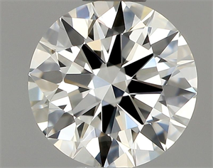 Foto Diamante Natural 0.50 quilates, Redondo , Color J, claridad IF y certificado GIA de