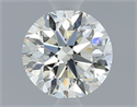 Natural Diamond 0.50 Carats, Round with Very Good Cut, M Color, VVS2 Clarity and Certified by GIA