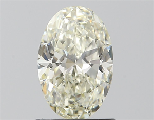 Picture of Natural Diamond 1.00 Carats, Oval with  Cut, L Color, VS2 Clarity and Certified by GIA