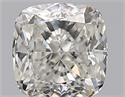 Diamante Natural 0.59 quilates, Del cojín , Color H, claridad VVS2 y certificado GIA