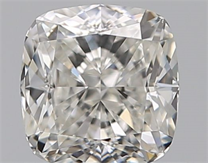 Foto Diamante Natural 0.59 quilates, Del cojín , Color H, claridad VVS2 y certificado GIA de