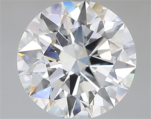 Picture of Lab Grown Diamond 2.52 Carats, Round with Ideal Cut, E Color, VVS2 Clarity and Certified by IGI