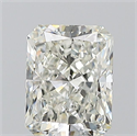 Natural Diamond 0.90 Carats, Radiant with  Cut, I Color, VS1 Clarity and Certified by IGI