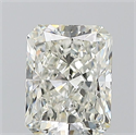 Natural Diamond 0.90 Carats, Radiant with  Cut, I Color, VS1 Clarity and Certified by IGI