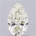 Diamante Natural 1.00 quilates, De pera , Color K, claridad VS2 y certificado IGI