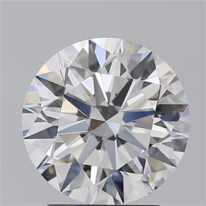 Foto Diamante Natural 2.50 quilates, Redondo , Color D, claridad VS1 y certificado GIA de