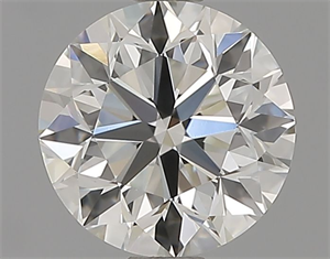 Foto Diamante Natural 0.80 quilates, Redondo , Color J, claridad VVS2 y certificado GIA de