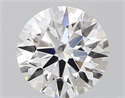 Diamante Natural 0.43 quilates, Redondo , Color E, claridad VVS1 y certificado GIA