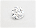 Diamante Natural 2.01 quilates, Redondo , Color H, claridad SI1 y certificado GIA